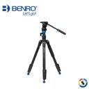 【BENRO百諾】油壓雲台攝影腳架套組 A1883FS2C(Aero2)