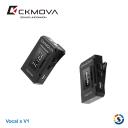 CKMOVA VOCAL X V1 一對一無線麥克風系统