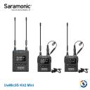  Saramonic楓笛 UwMic9s Kit2 Mini 一對二UHF無線麥克風系统 