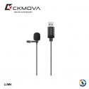 CKMOVA 全向電容式領夾式麥克風 LUM4 (USB)