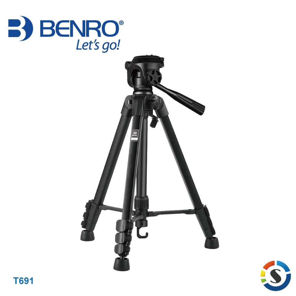 【BENRO百諾】T691 鋁合金三腳架雲台套組