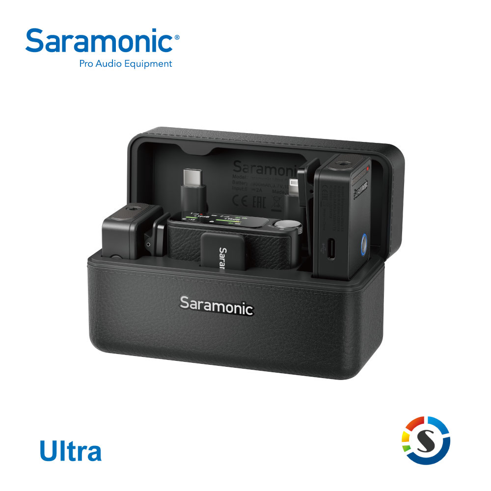 Saramonic楓笛 Ultra 雙通道無線麥克風系統